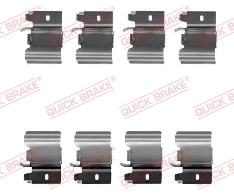 Accessory Kit, disc brake pad